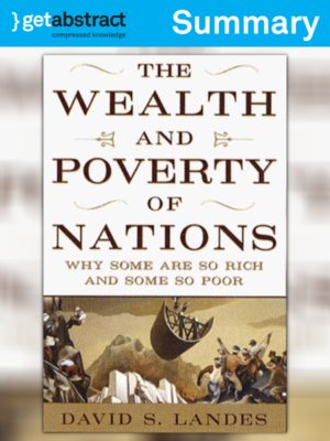 cover image of The Wealth and Poverty of Nations (Summary)